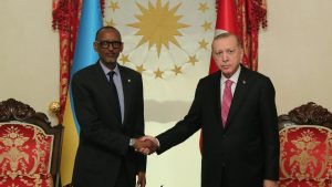 Başkan Erdoğan, Cumhurbaşkanı Kagame ile görüştü