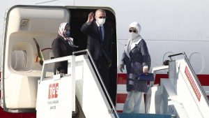 Başkan Erdoğan, Katar'a gitti