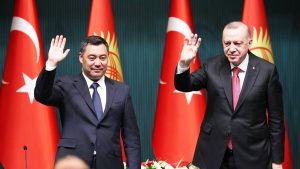 Başkan Erdoğan, Sadır Caparov ile görüştü