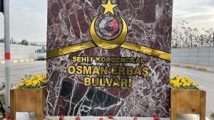 Elazığ'da şehit Korgeneral Osman Erbaş'ın adının yaşatılacağı bulvar açıldı