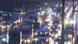 İstanbul'da trafik yüzde 90'a ulaştı